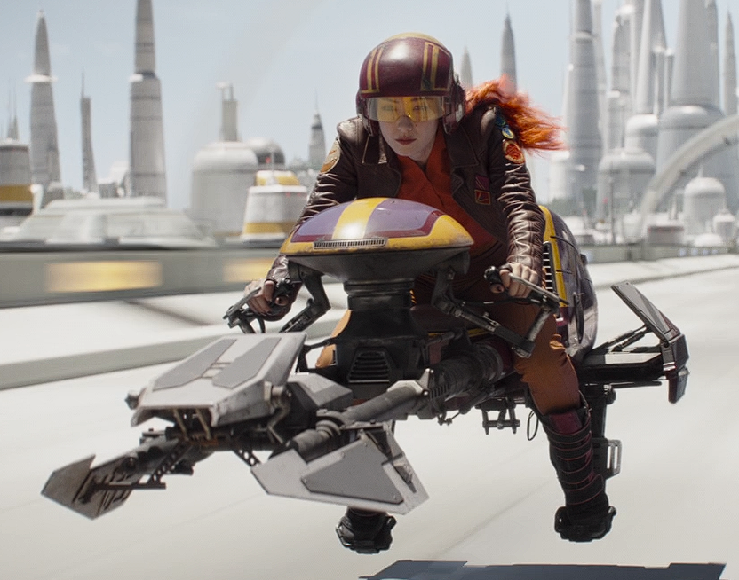 Sabine's speeder bike appearance in Common Appearance