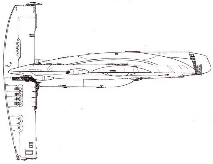 Portside view of the Scythe-class.