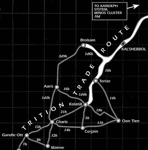 Tritiontraderoute