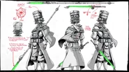 Crusader character design concept, Takashi Okazaki[10]