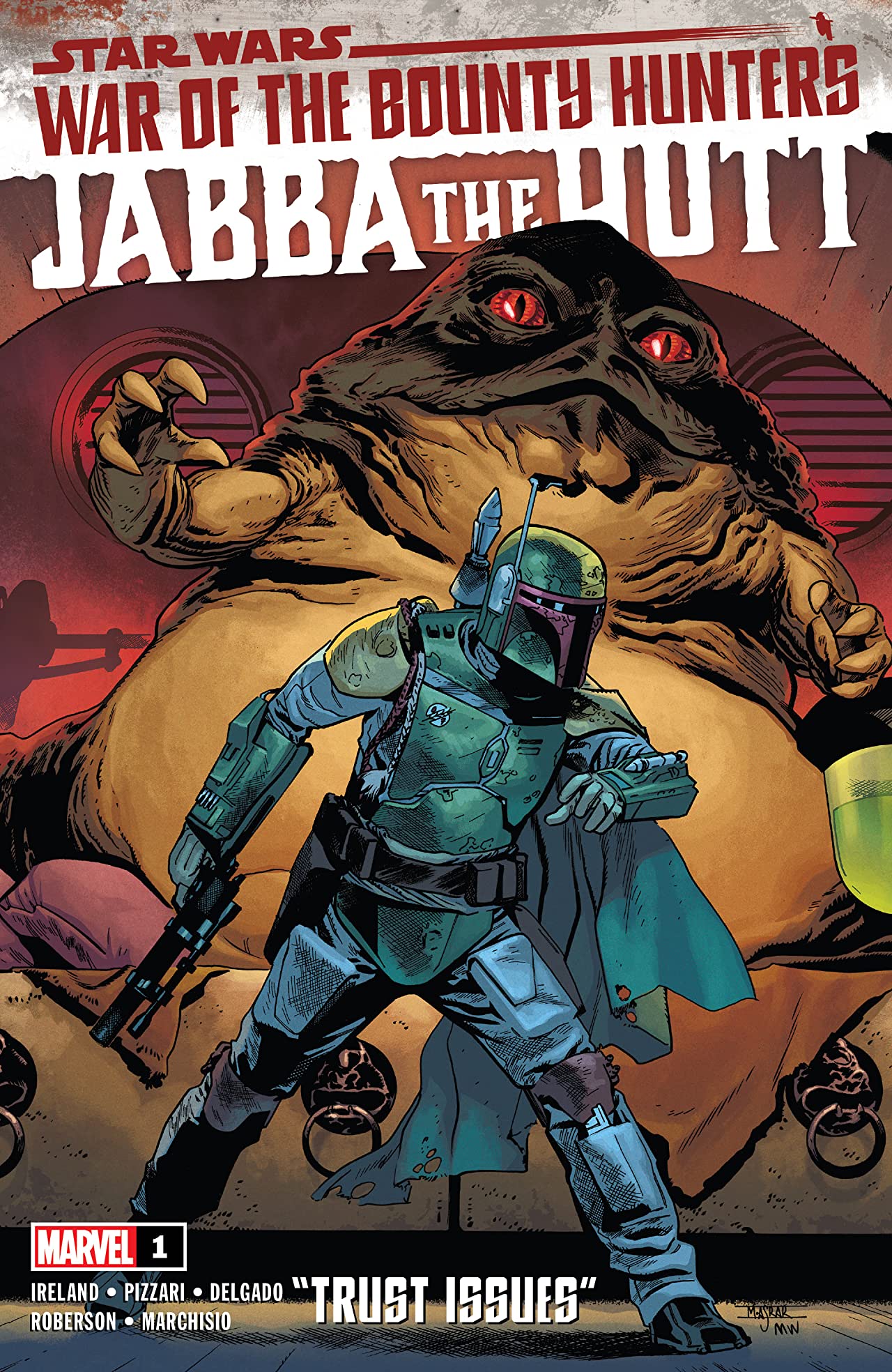 War of the Bounty Hunters – Jabba the Hutt 1 appearance in Common Appearance