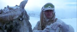 Luke on TaunTaun