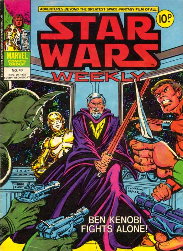 Star Wars Weekly 43 appearance in Common Appearance