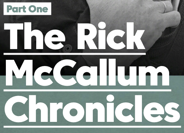 The Rick McCallum Chronicles appearance in Common Appearance