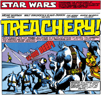 Treachery title panel