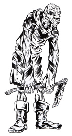 A canonical depiction of a Ukian from Alien Encounters