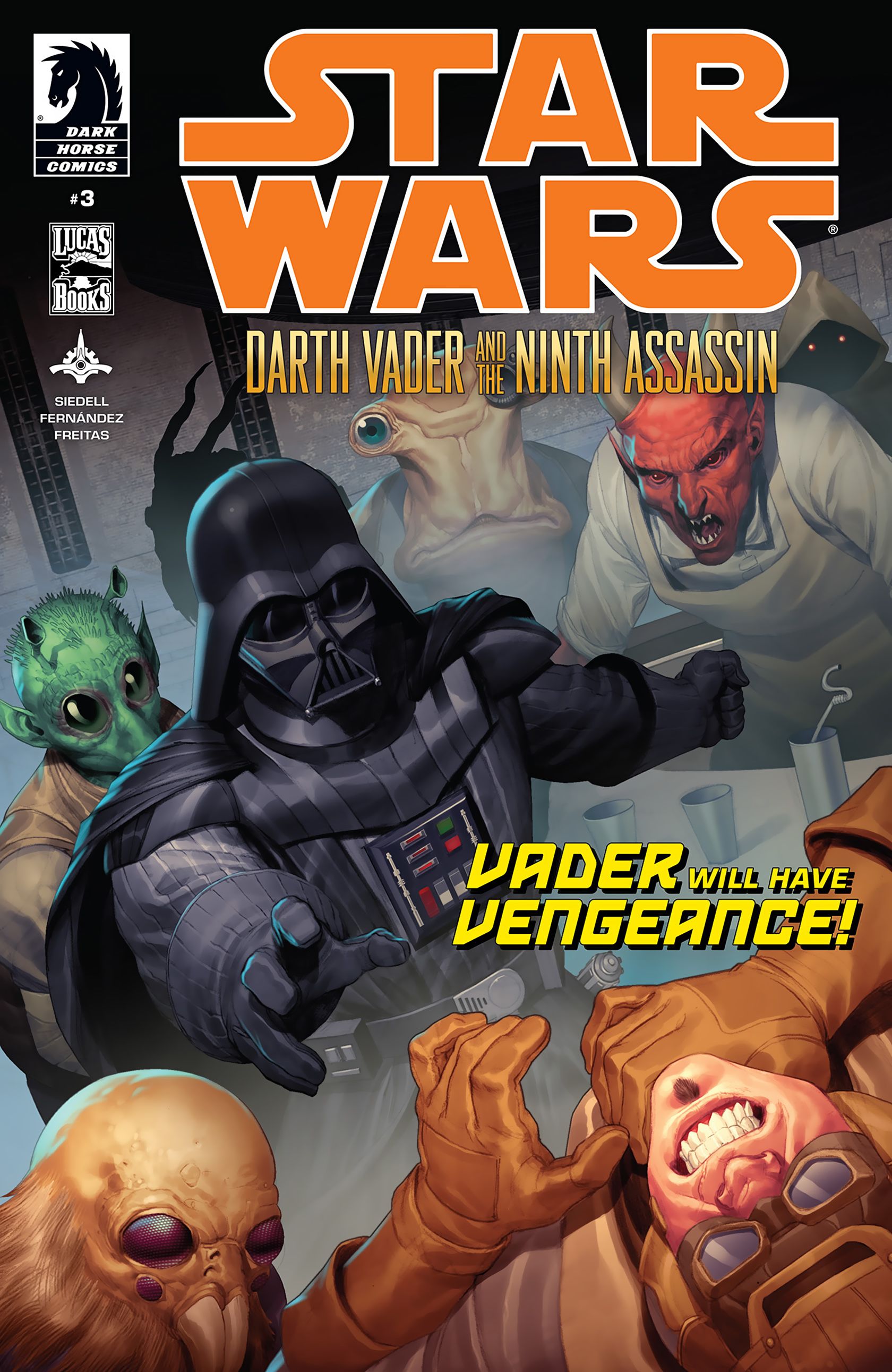 Darth Vader and the Ninth Assassin 3 appearance in Common Appearance