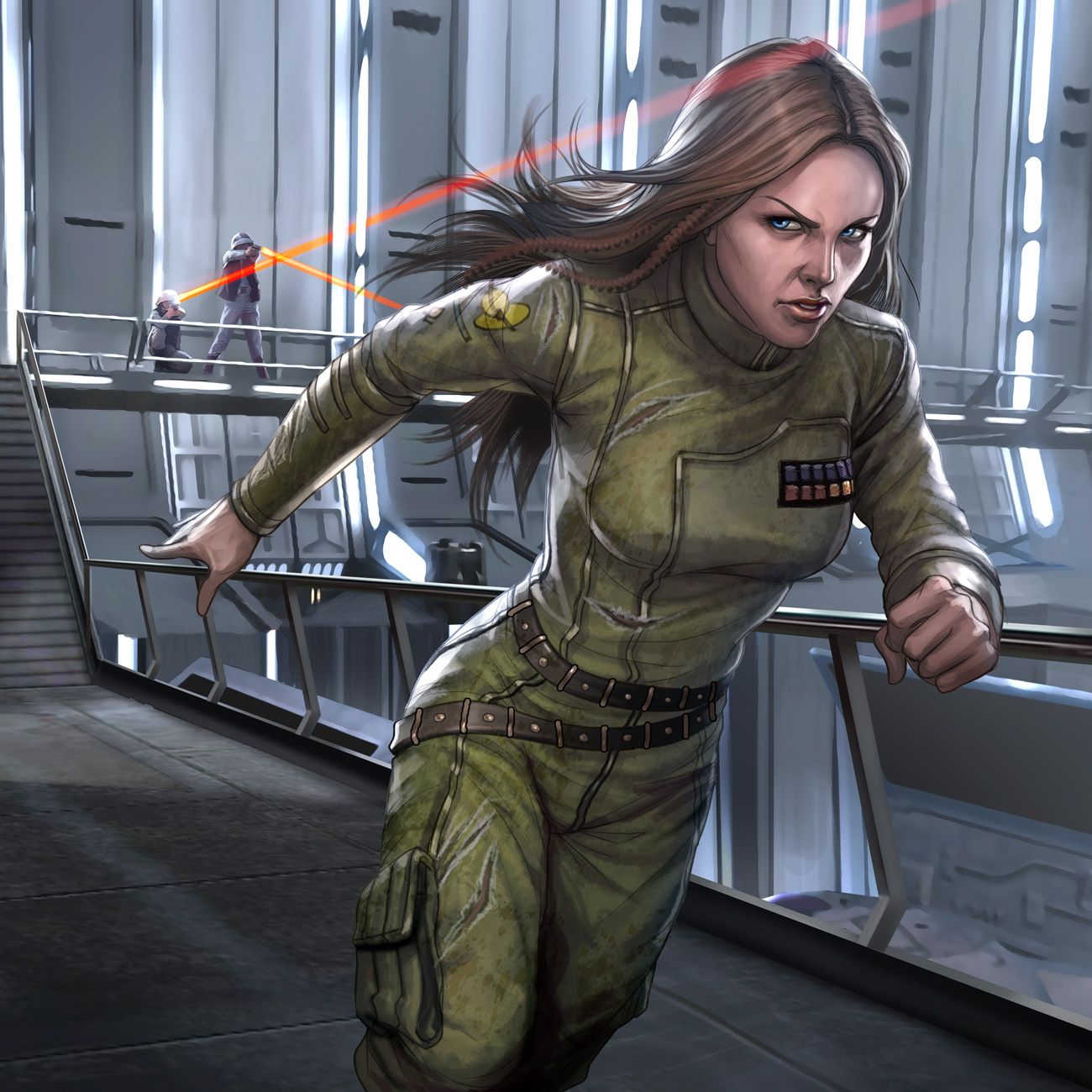 Daala's performance in simulated battles against Imperial officers caught the attention of Grand Moff Tarkin.