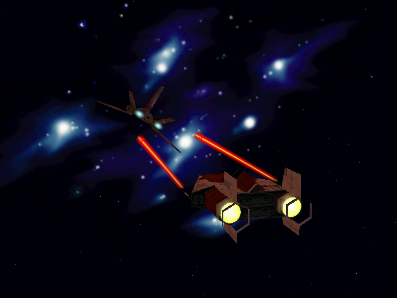 Garn engages an Alpha-class Xg-1 Star Wing.