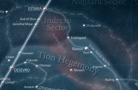 Indrexu sector appearance 