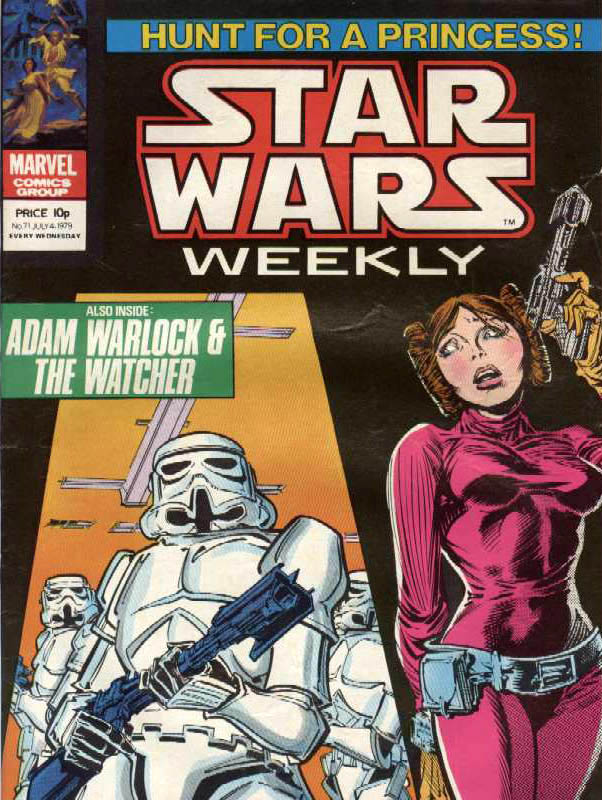 Star Wars Weekly 71 appearance in Common Appearance