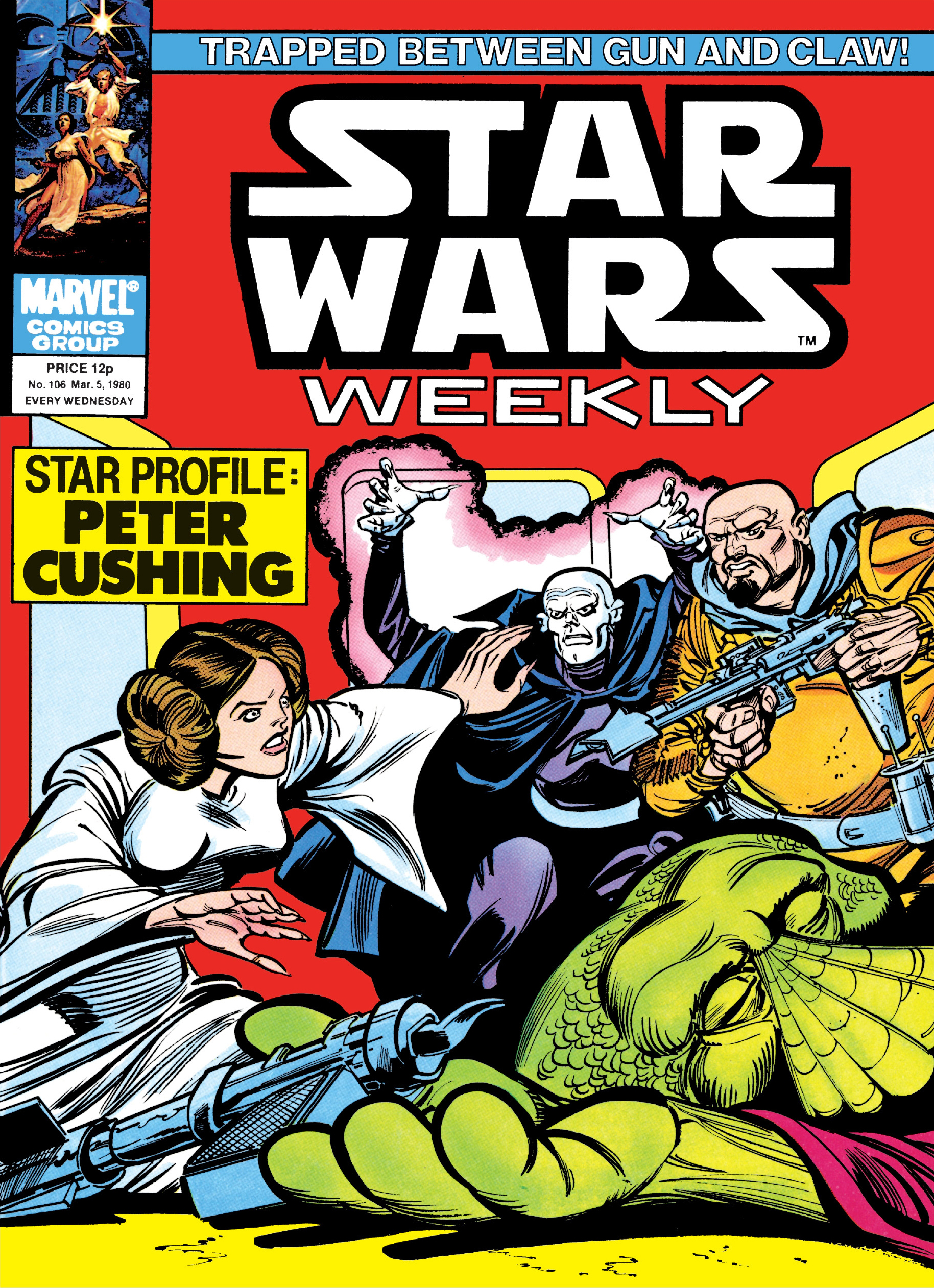 Star Wars Weekly 106 appearance in Common Appearance