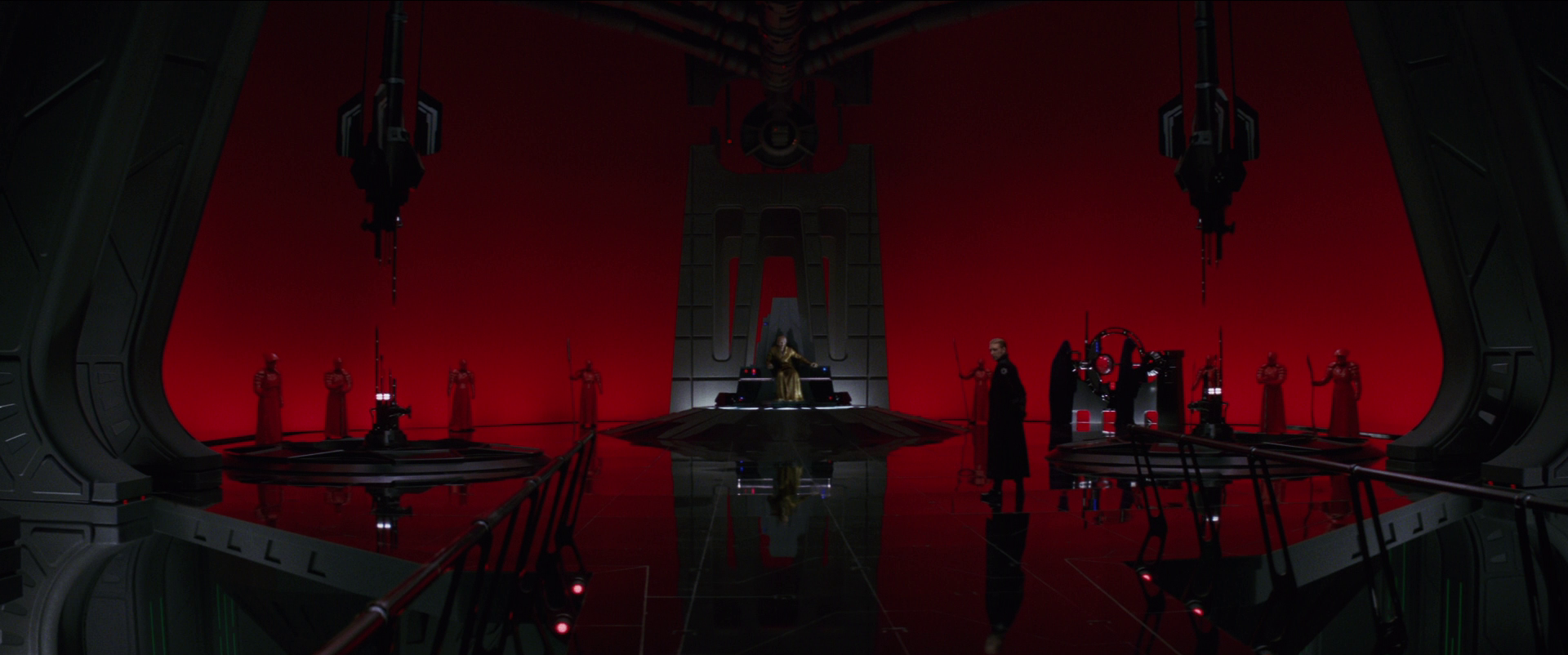 The Elite Praetorian Guard served as protectors of Supreme Leader Snoke during his reign over the First Order.