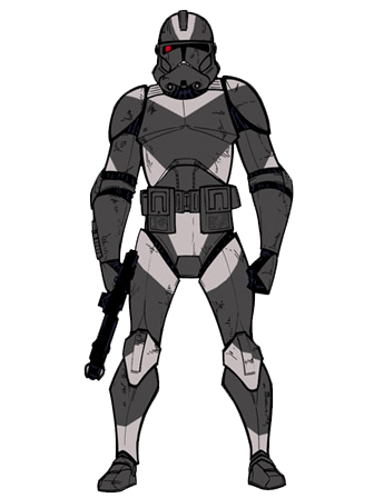 black scout trooper