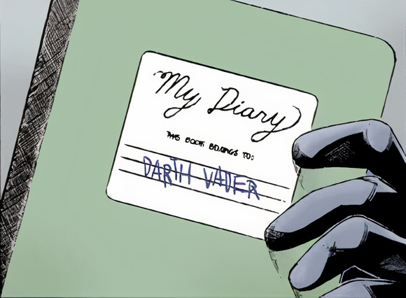 Vader's diary appearance in Common Appearance