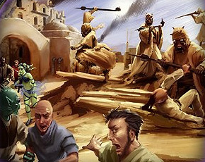 Tusken Raider Invasion of Mos Espa appearance in Common Appearance