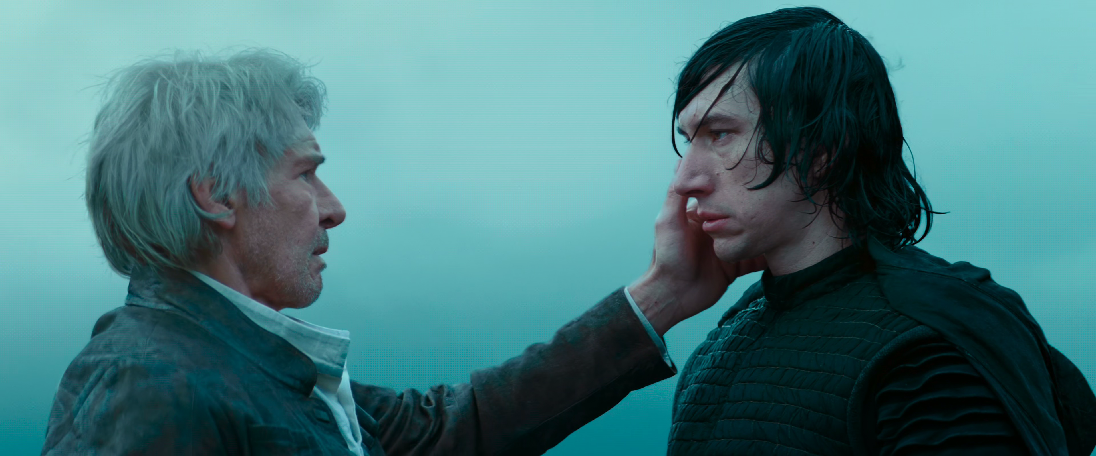 After the duel, Kylo Ren confronted the memory of his father, Han Solo, leading him to reclaim his former identity as Ben Solo.