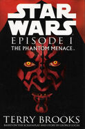 Hardcover (front) Darth Maul