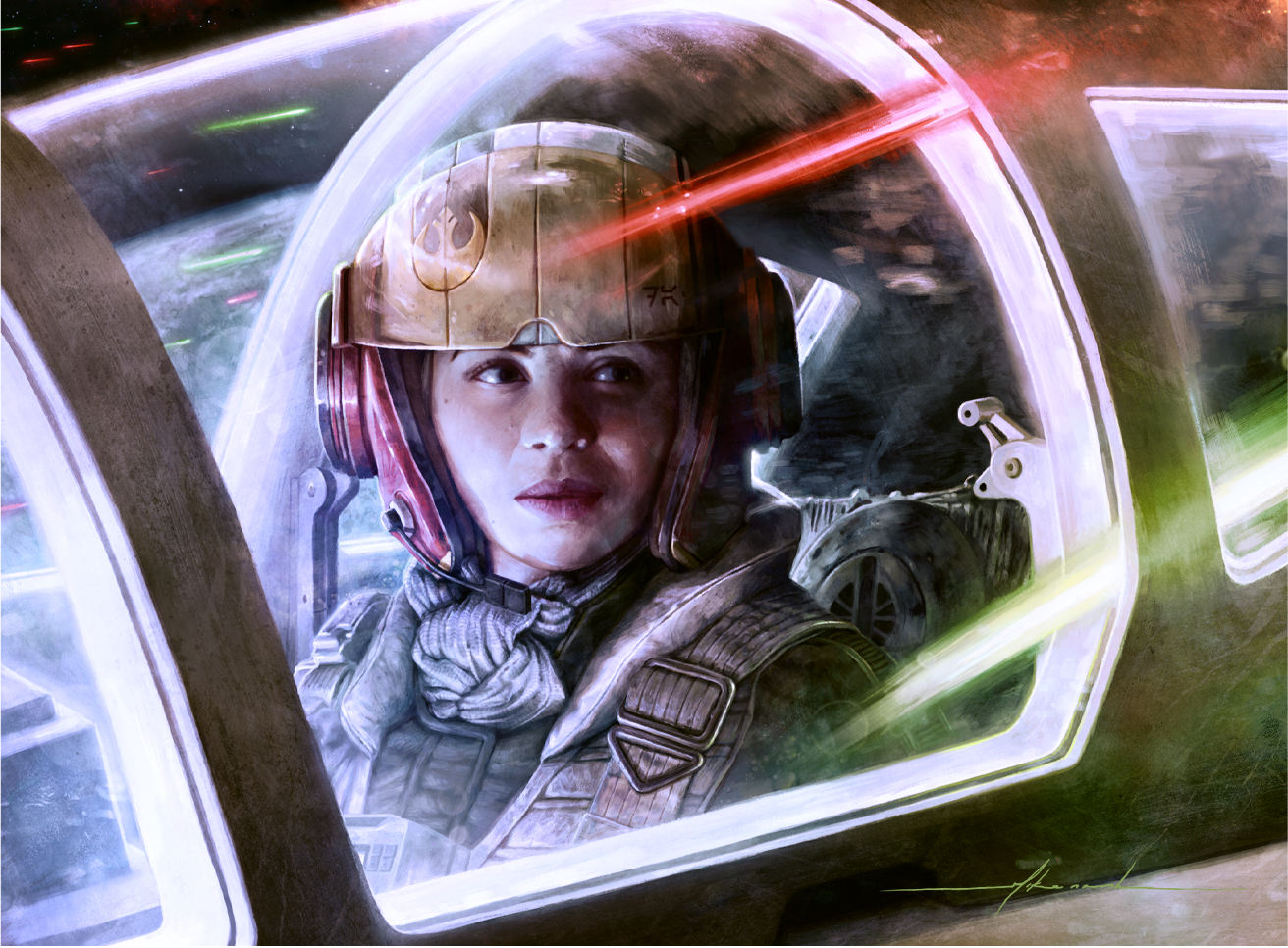 Tallie Lintra was considered one of the most capable pilots in the Resistance.