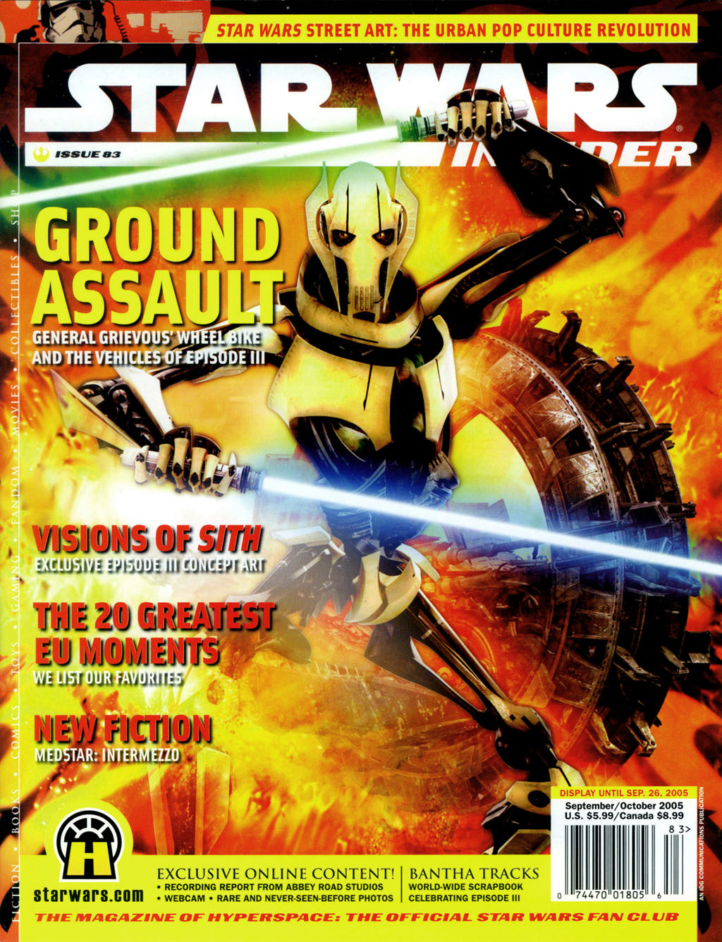 Star Wars Insider 83 appearance in Common Appearance