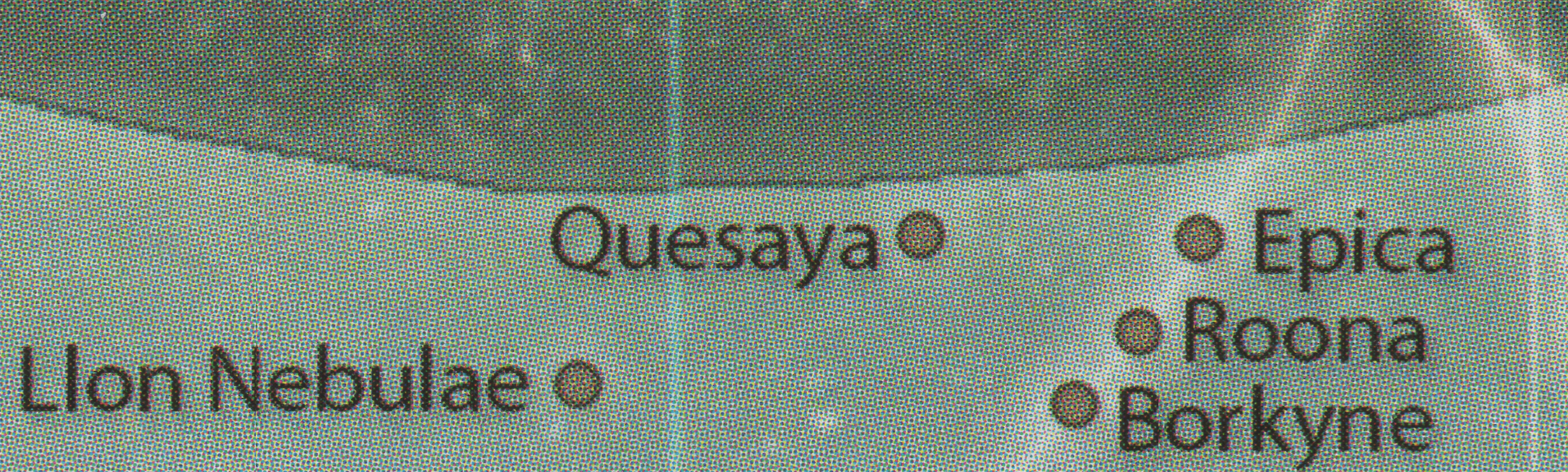 Quesaya system appearance in Common Appearance