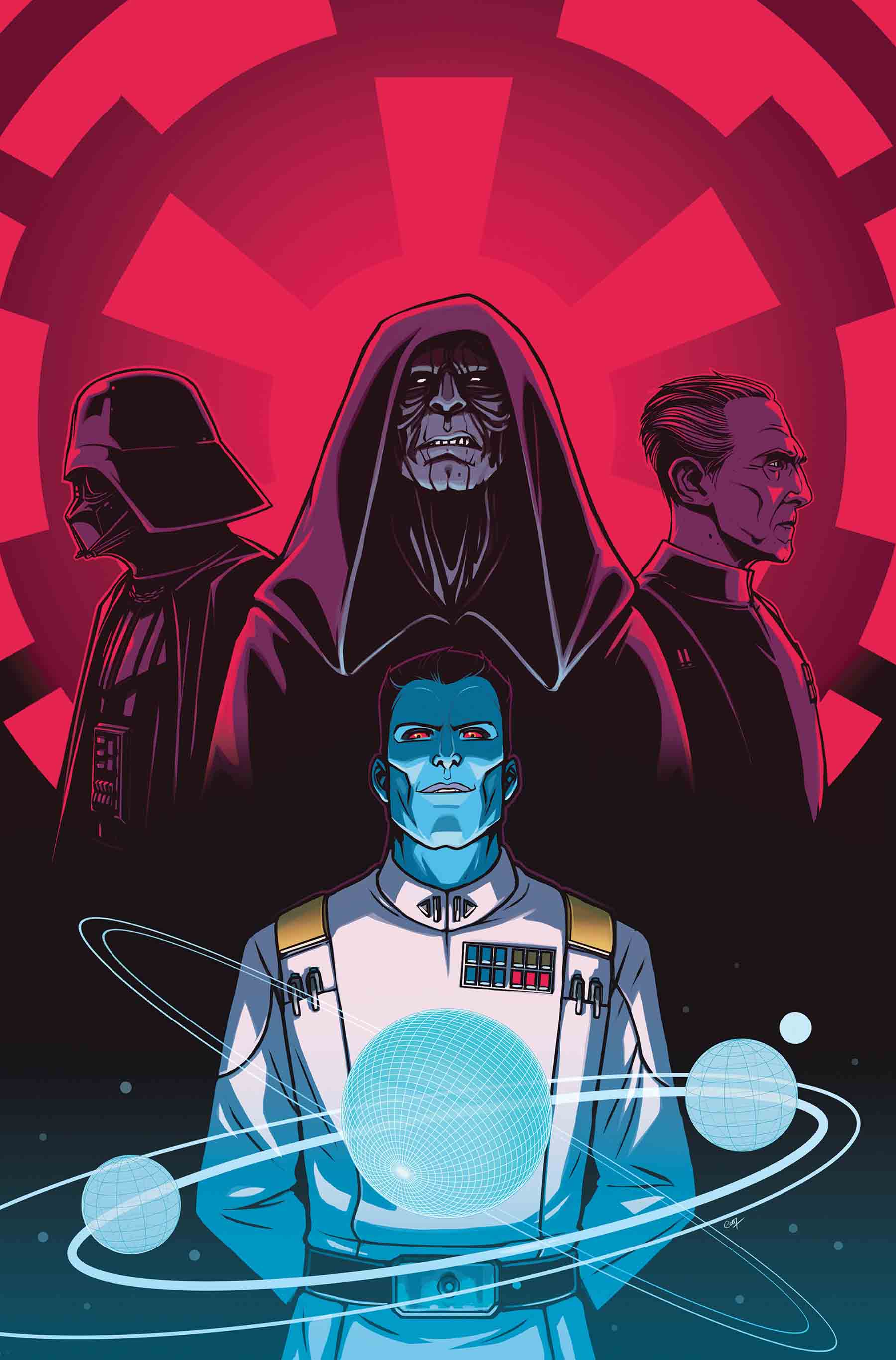 The fact that Thrawn was a brilliant and unforgiving strategist earned him the respect and recognition of some of the Empire's highest ranks.