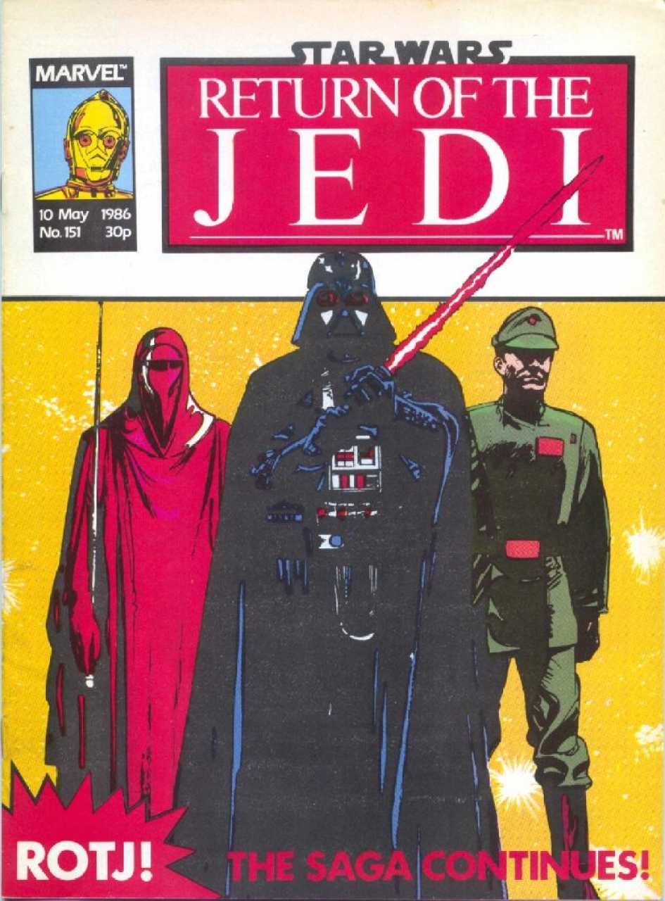 Return of the Jedi Weekly 151 appearance in Common Appearance