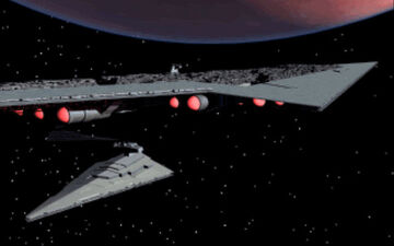Star wars super destroyer top