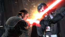 Starkiller vs Vader