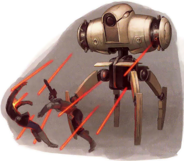 T4 turret droid appearance 