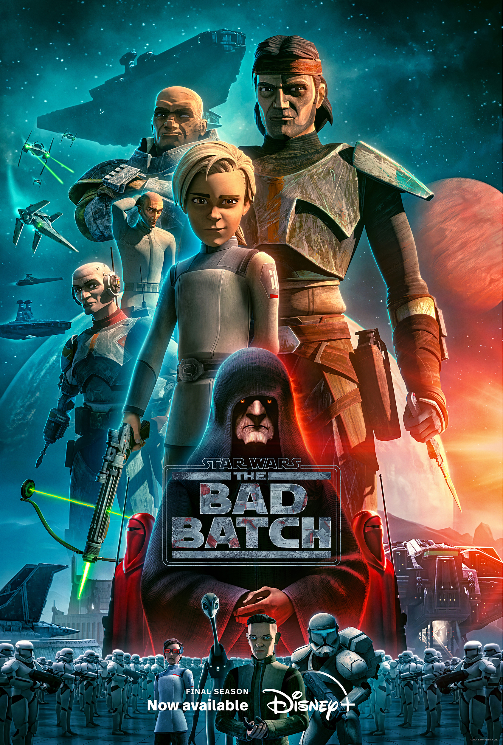 The Bad Batch Season 3 appearance in Common Appearance