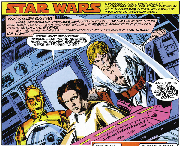 Untitled Pizzazz Star Wars Story, Part II appearance in Common Appearance