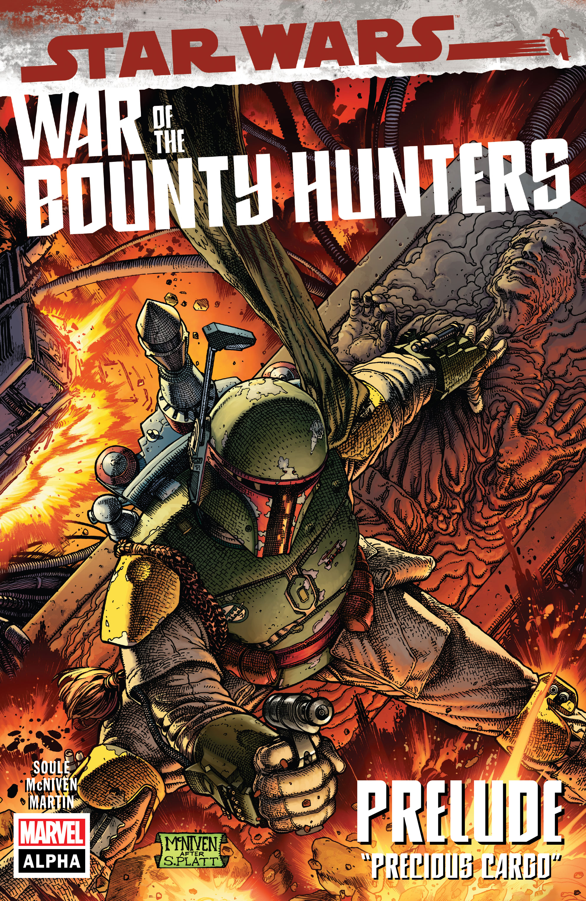 War of the Bounty Hunters Alpha 1 appearance in Common Appearance