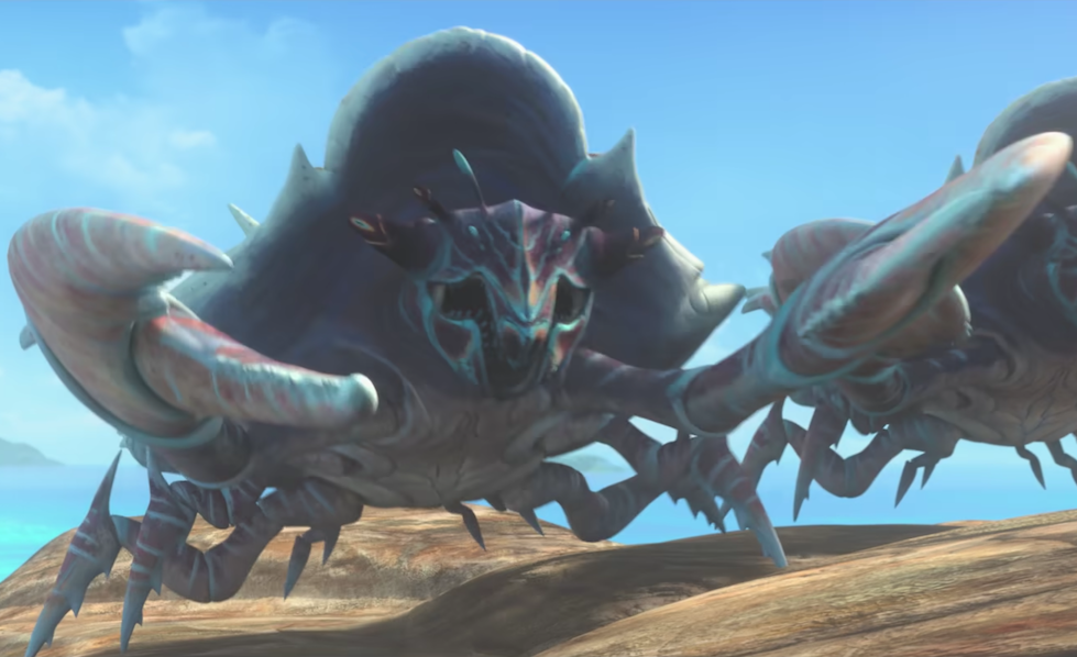 Aggrocrab appearance 