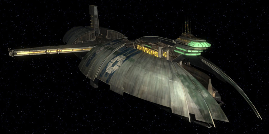 Cad Bane's Munificent-class star frigate appearance in Common Appearance