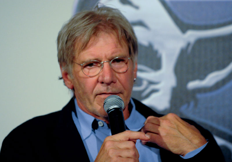 Ford discussing his role as Han Solo in 2010