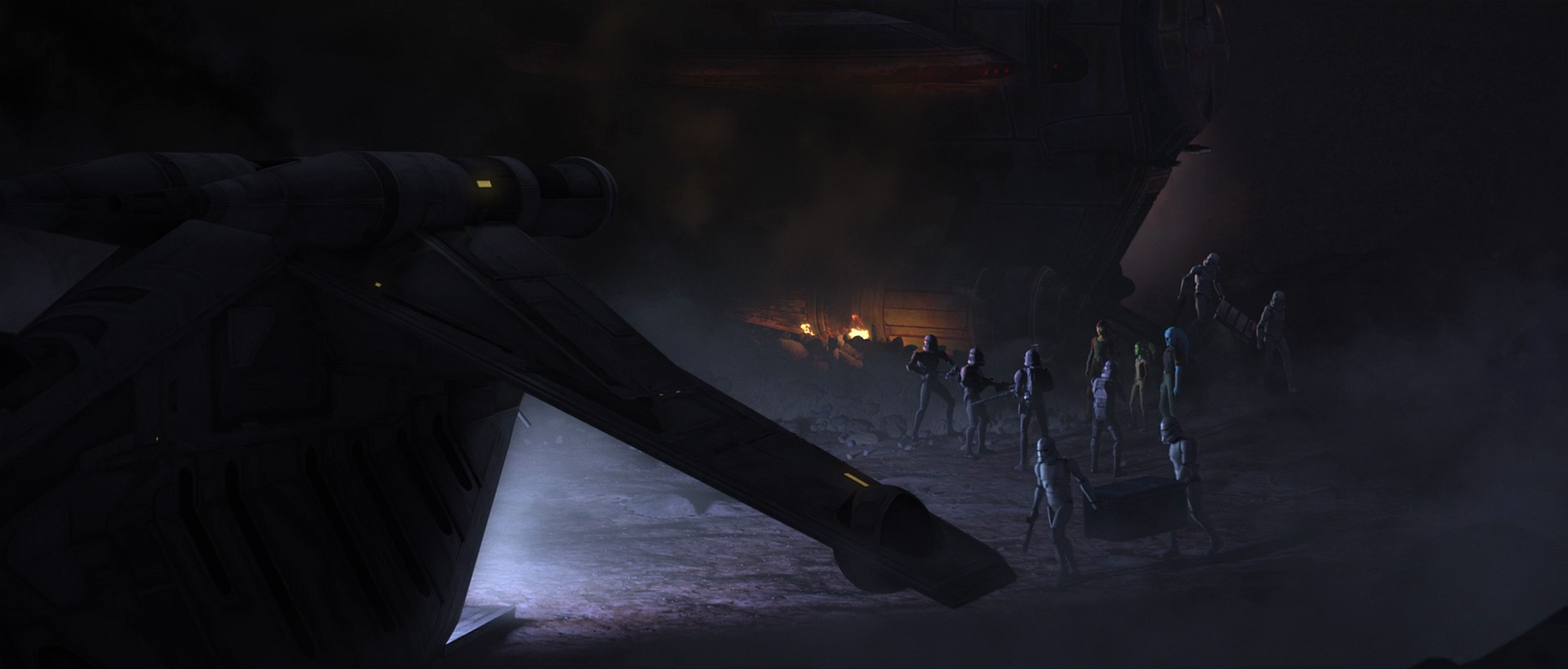 ES-03 and the Elite Squad arrest smugglers.