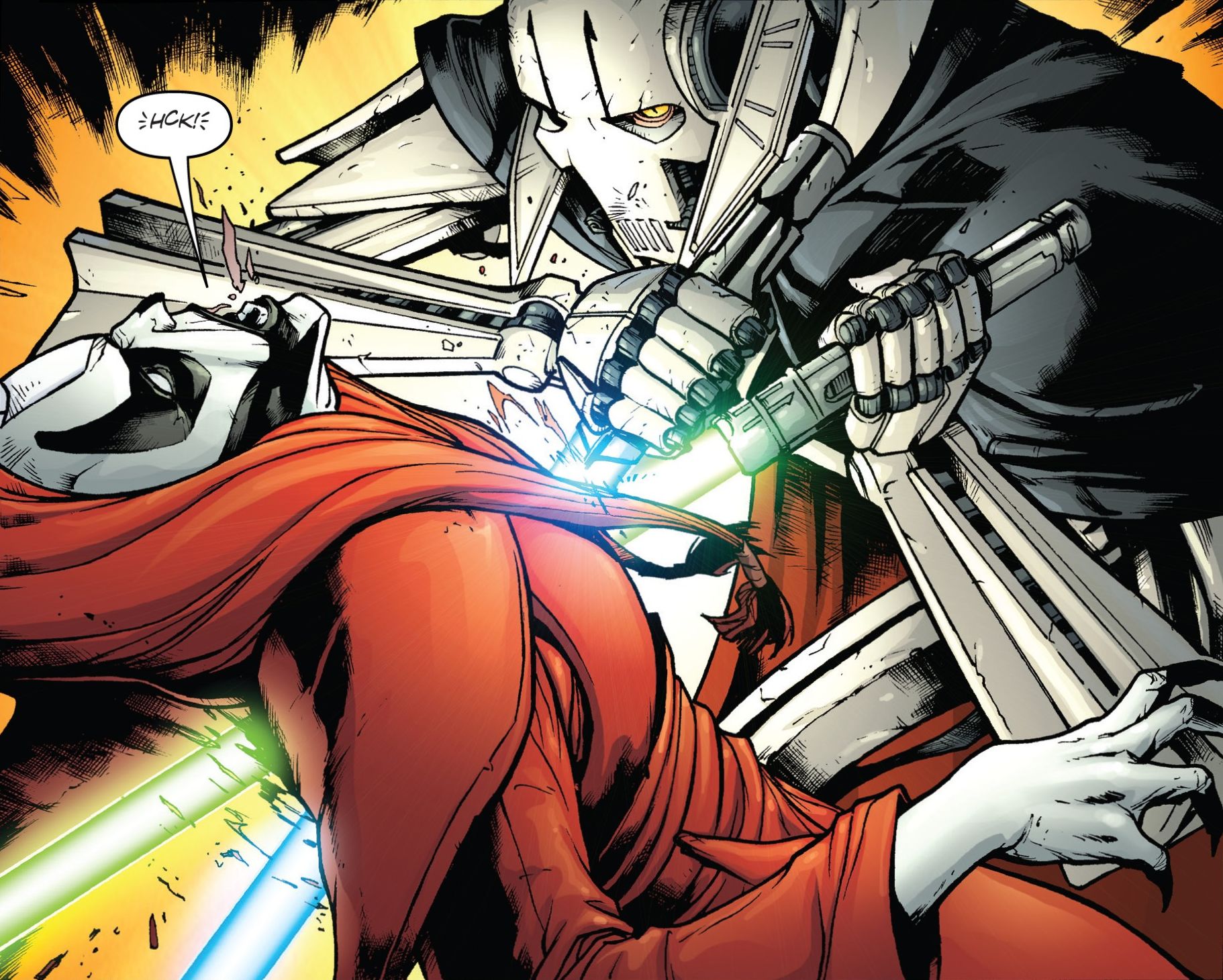 Grievous slays Talzin.