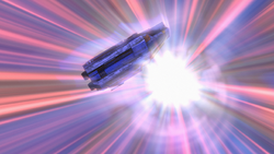 Phantom falls out of hyperspace