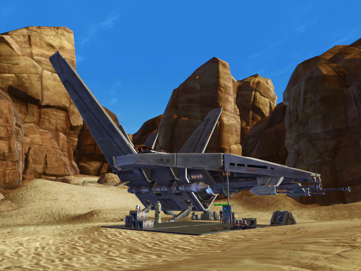 Tyresius Lokai's starship appearance 