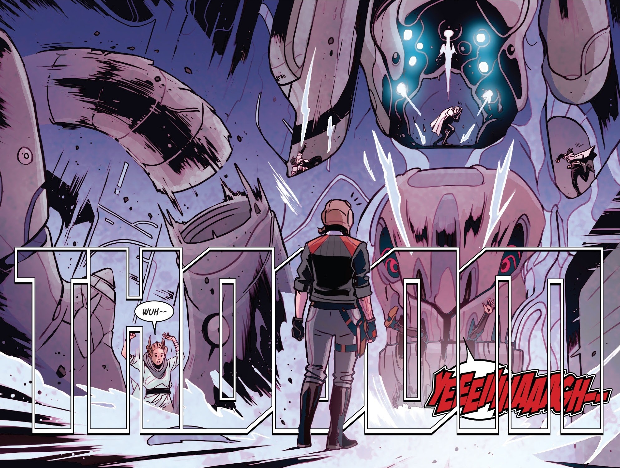 Ud is killed by a trap, thanks to Doctor Aphra.