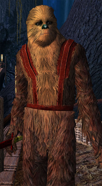 Zaalbar on Kashyyyk