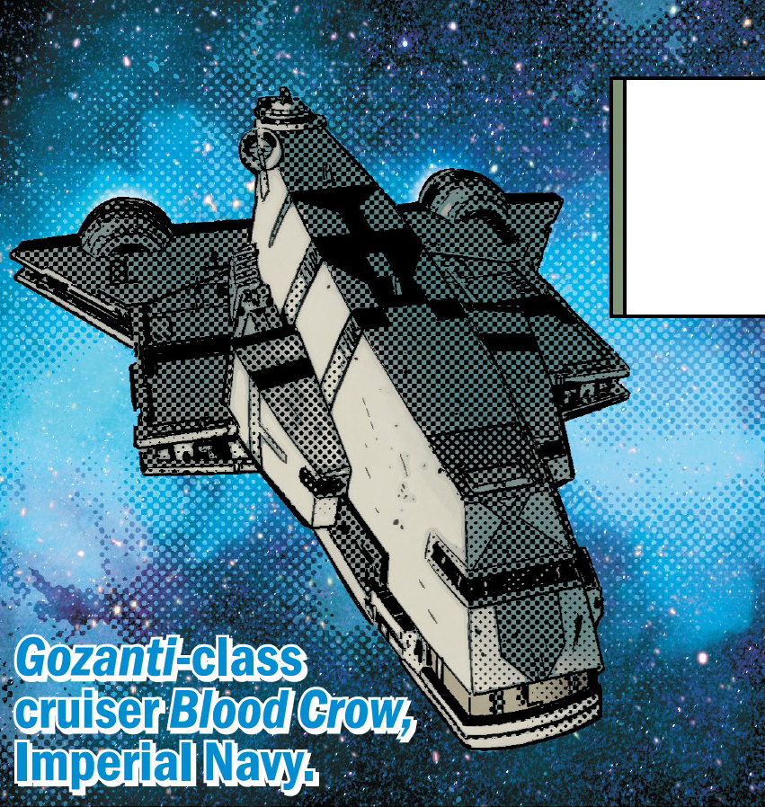 The Blood Crow, where Thrawn and Vanto were first assigned after graduation