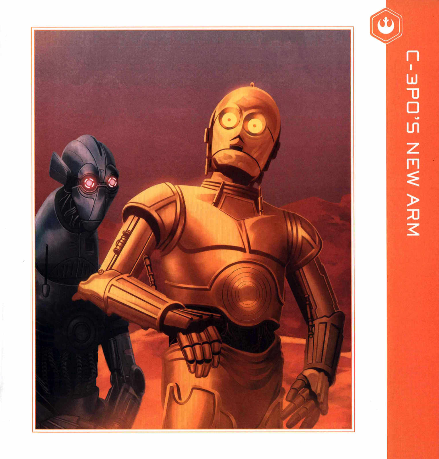 C-3PO's New Arm appearance in Common Appearance