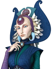 Duchess Satine Kryze, leader of the New Mandalorians