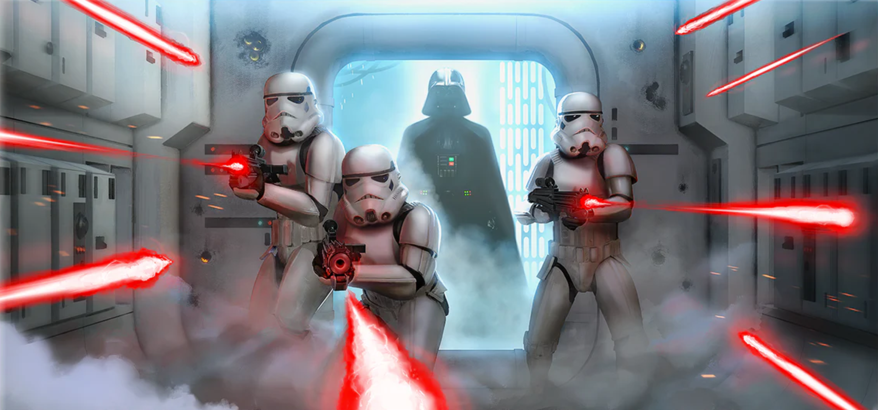 Hazram Namir criticized the blind loyalty of Darth Vader's stormtroopers (pictured).