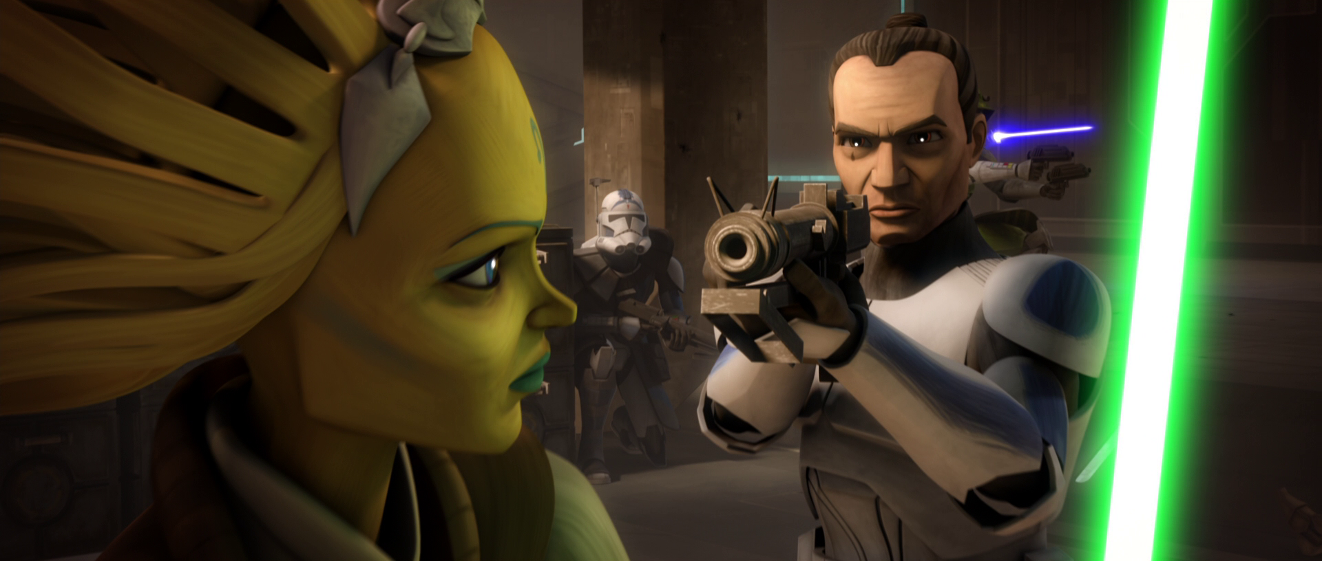 Tup killed Jedi General Tiplar, whom he saw as a traitor due to a defect in his organic "inhibitor" chip.