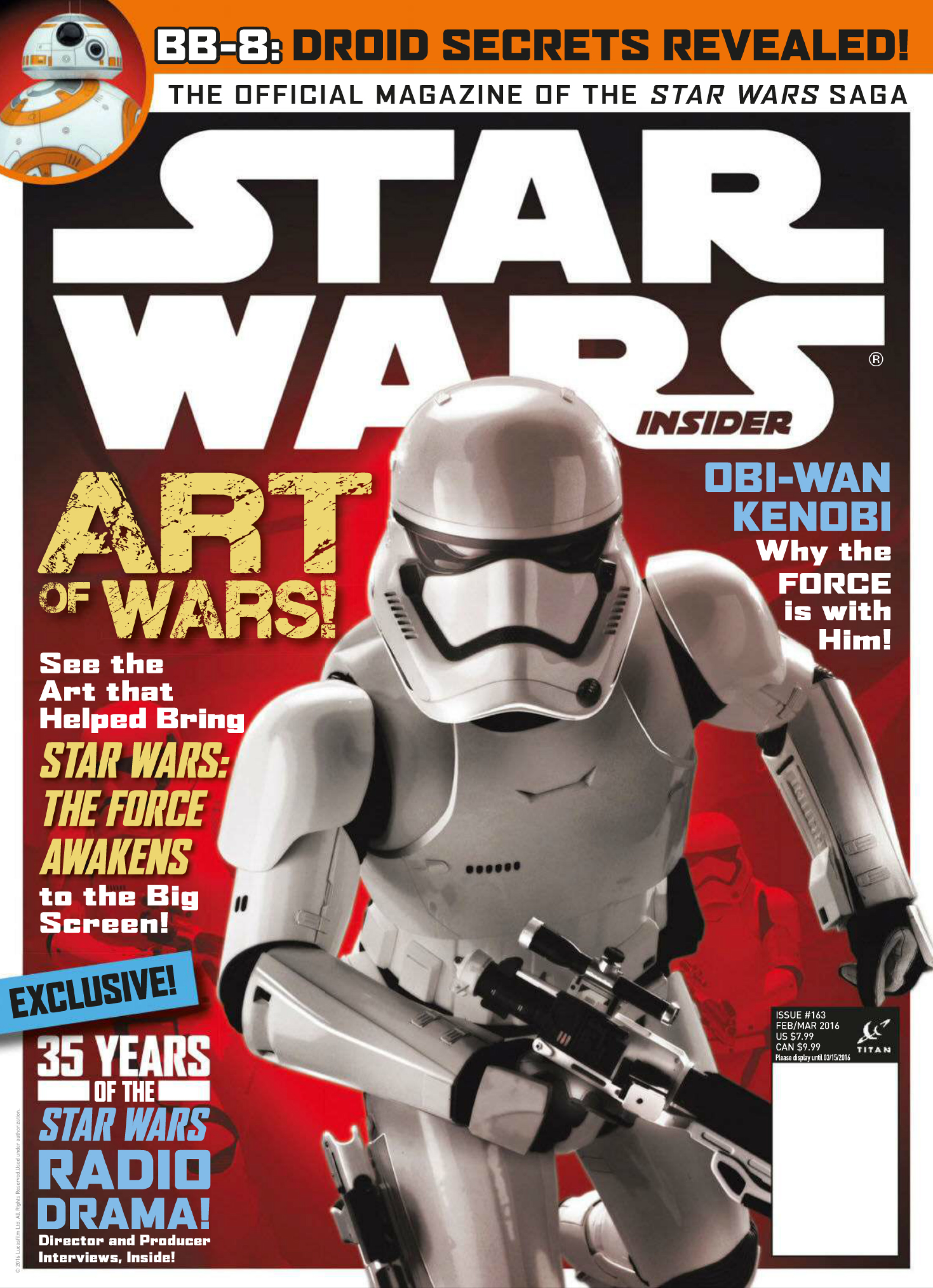 Star Wars Insider 163 appearance in Common Appearance