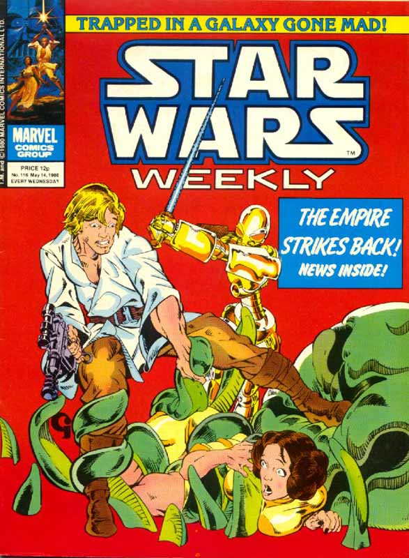 Star Wars Weekly 116 appearance in Common Appearance