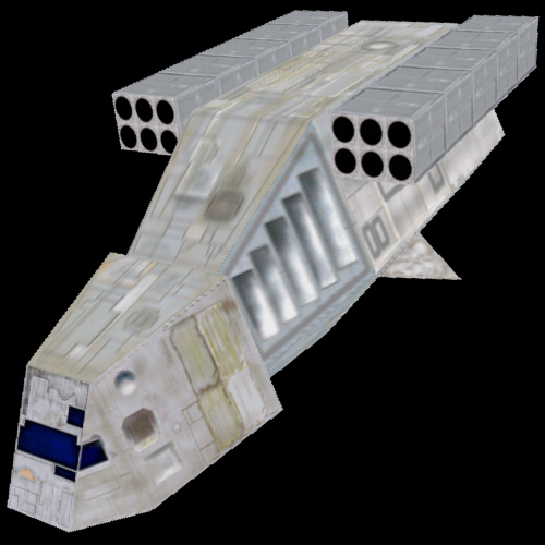 An older design of the DX-9, also found throughout the galaxy